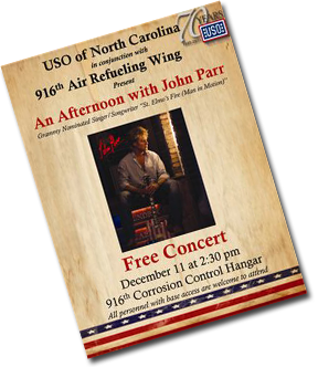 John Parr - USO Concert